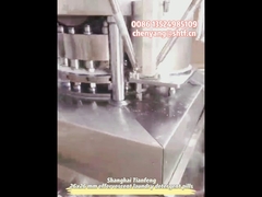 ZPW19 آلة ضغط أقراص غسالة الصحون ذات اللون المزدوج، صانع أقراص فوارة ذات طبقتين