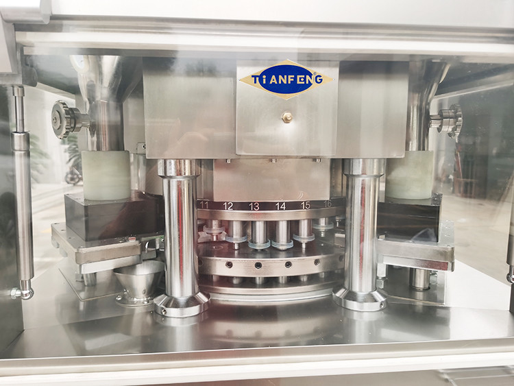 ZP31F-3 ZP35F-3 آلة ضغط حبوب منع الحمل 189000 قطعة / ساعة مع شاشة تعمل باللمس PLC