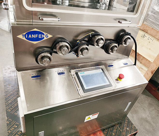 ZP31F-3 ZP35F-3 آلة ضغط حبوب منع الحمل 189000 قطعة / ساعة مع شاشة تعمل باللمس PLC