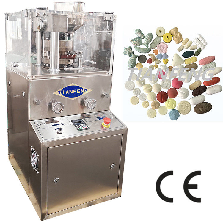 Ss304 المواد آلة ضغط الأقراص ZP5B ZP7B ZP9B ZP10B ZP12B ضغط أقصى 60KN لصناعة الأقراص