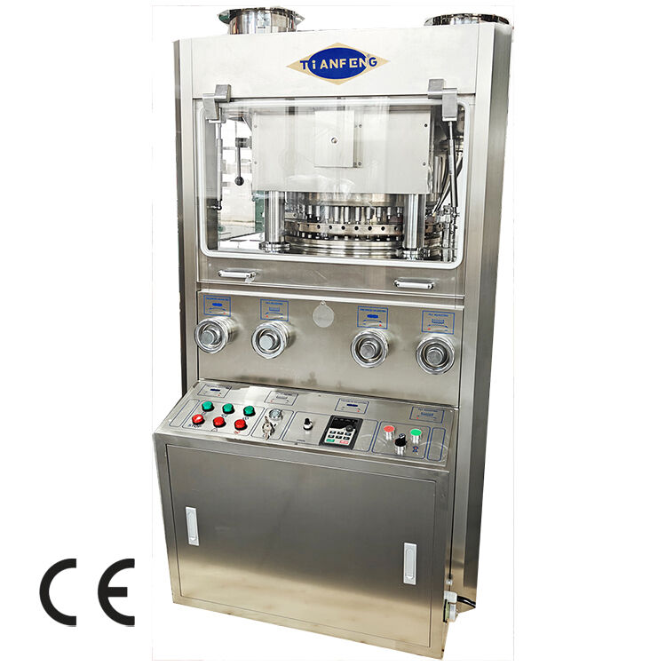 آلة ضغط أقراص الأدوية الصيدلانية الأوتوماتيكية متعددة الاستخدامات ZP45 بسعة 243,000 قرص في الساعة