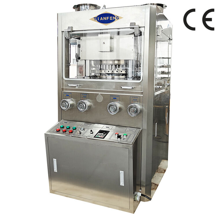 آلة ضغط الأقراص القوية ZP45 ZP41 مزودة بضغط دواري متعدد المحطات مع قوة ضغط قابلة للتعديل لمعدلات إنتاج عالية