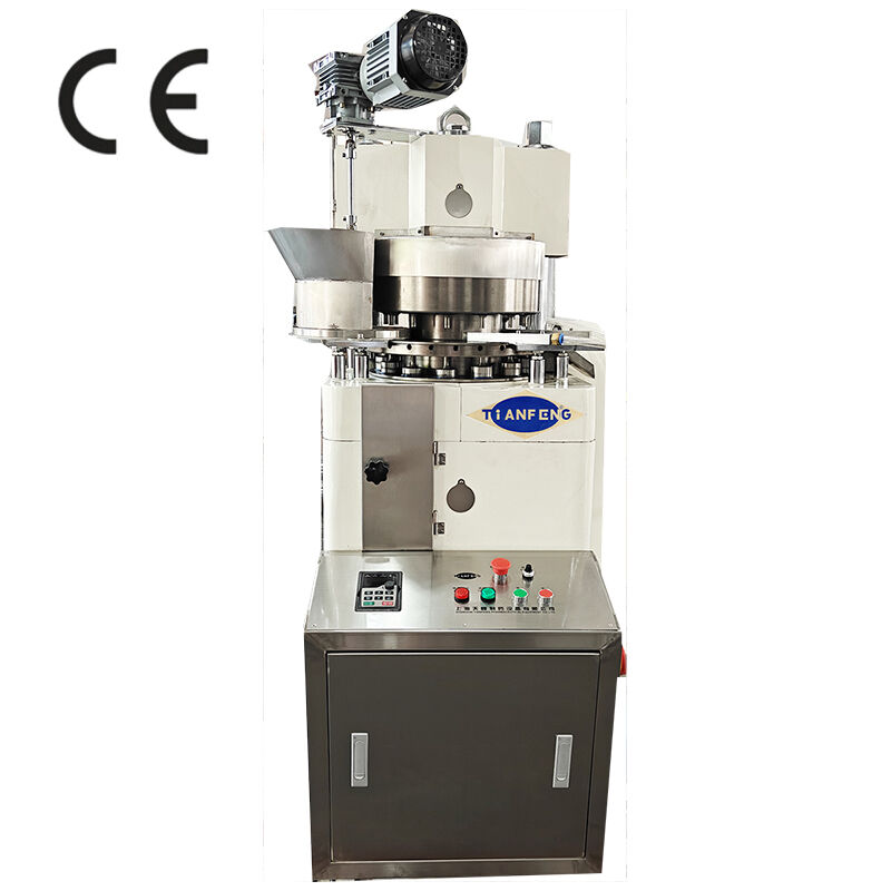 Tablet Compression Machine designed to handle multiple tablet shapes and sizes with compression and minimal material waste