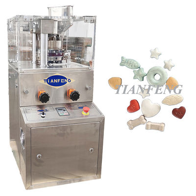 ZP5 ZP7 ZP9 مطبع حبوب منع الحمل الصيدلانية الدوارة 60kN 9000-16200pcs/H)