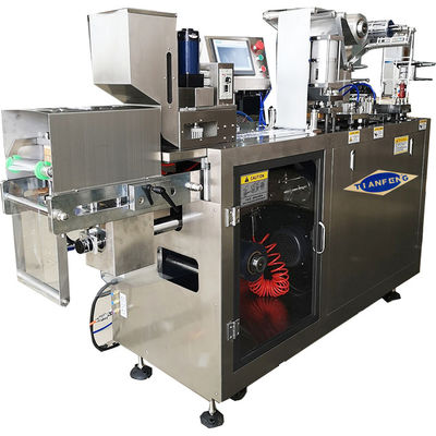 DPB140 Ss304 آلة تغليف نفطة مسطحة من النوع الختم الحراري